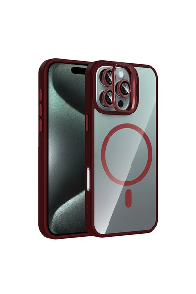 Generic Brand غطاء حماية Joko لهاتف Apple iPhone 16 Pro مع عدسة Remim وحامل M...