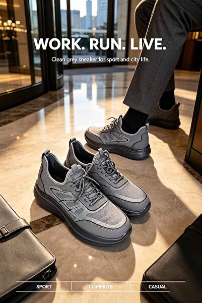 Alnoor Global Store Versatile Casual Walking Shoes Durable Rubber Outsole Bre...