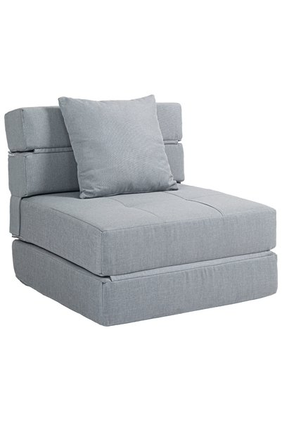 Generic Brand Fotoliu relaxant / recliner cu funcție de pat, incl. 1 pernă, 7...