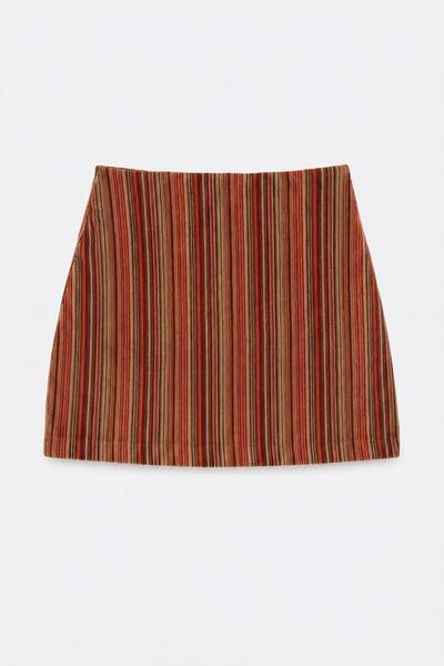 BSL Kadife Kalem Mini Etek