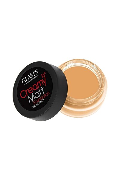 Glams Makeup Glams 16-Hour Creamy Matte Foundation - 244 Soft Honey