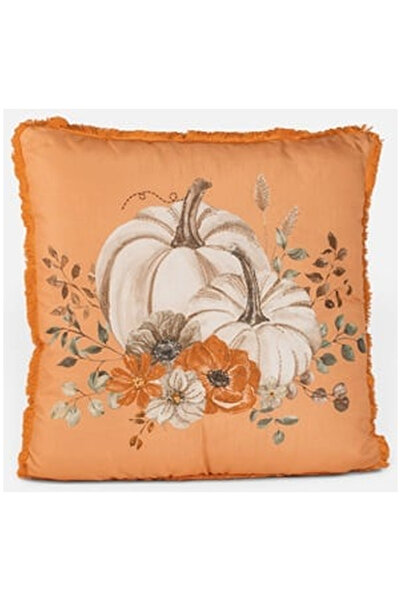 OEM Perna Decorativa de Toamna Portocalie Model Dovleci 45x45cm