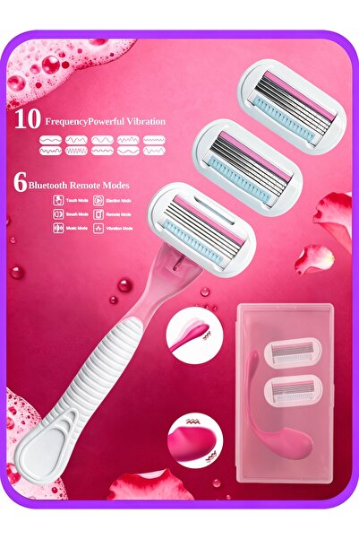Aprilla Bikini Razor for Women – Precision [X]-Blade Trimmer with Protective ...