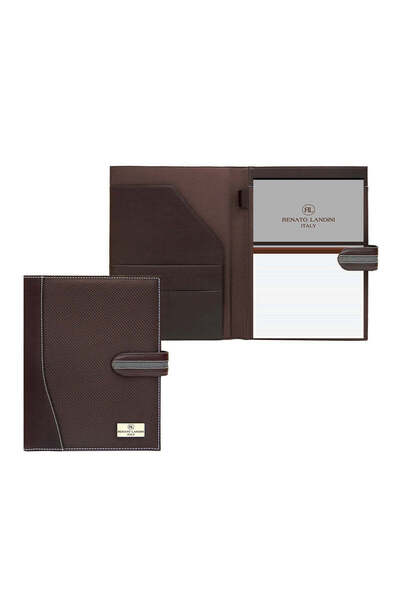 RENATO LANDINI A4 Brown Folder/ Monopoly