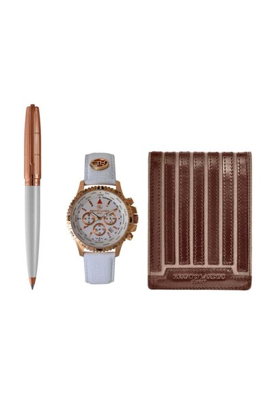 RENATO LANDINI Pen + Wallet + Watch