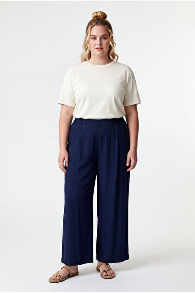 ALLDAY Large Size Loose Wide Leg Pants