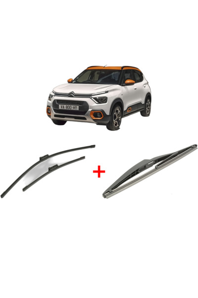 Bosch Σετ 3 υαλοκαθαριστήρων CITROEN C3 ORIGIN III (SX) 2024, για μπροστινό κ...