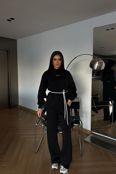 Eyyo Siyah Cicely Eşofman Takımı