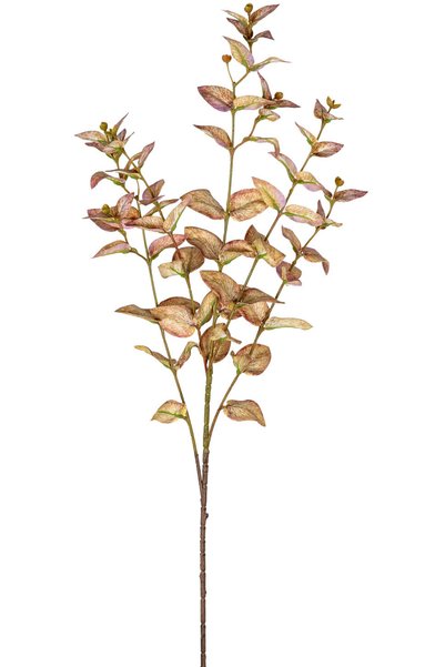 Herdekora Yapay Yasemin Yaprağı Mor-Yeşil 90 Cm.