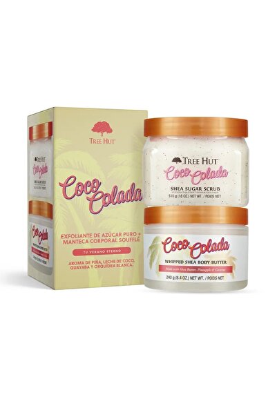 Generic Brand Set exfoliant si hidratant pentru corp TREE HUT EXFOLIANTE + MA...