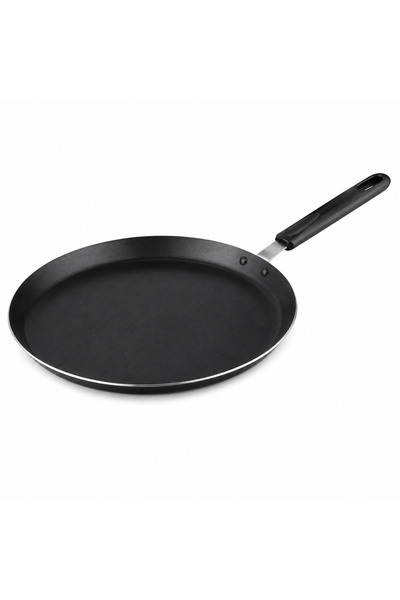 LAMAR Lamart Leila Pancake Pan 26cm, Black Non-Stick Flat Pan for Pancakes, C...