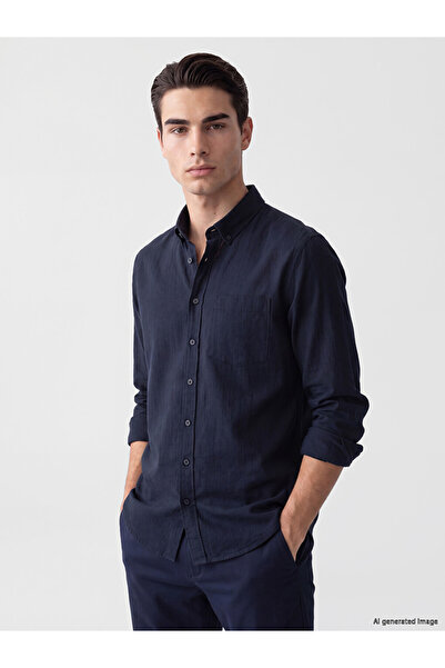 LC Waikiki Lcwaikiki Classic Regular Fit Dobby Men's Shirt