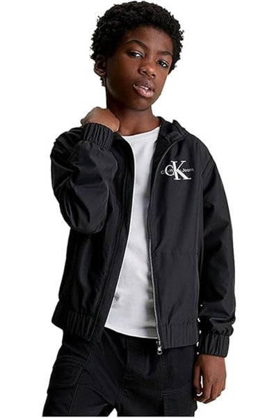 Calvin Klein INST. LOGO LIGHT PAD, BEH Siyah Erkek Çocuk Ceket