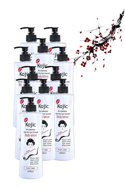 Kojie 11 قطعة لوشن سان للجسم 600 مل