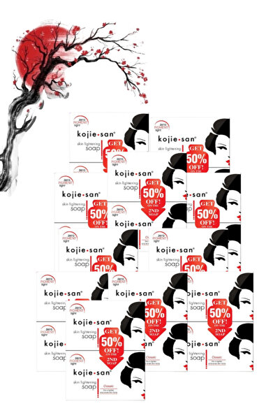 Kojie 11 Pieces San Skin Lightening Soap 2nd Soap 50% Off Pack