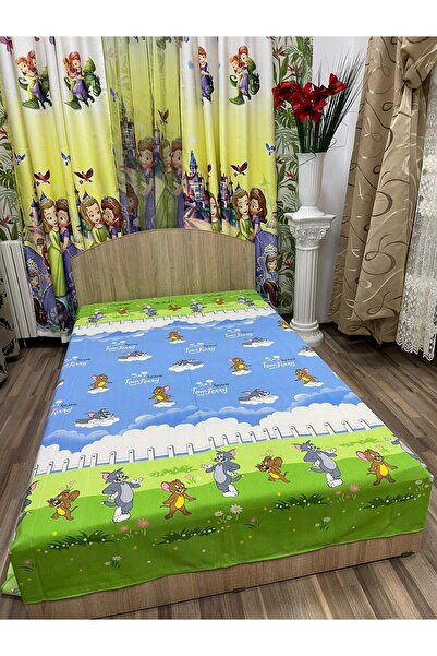 Liz Line Children's sheet 240x215cm for single bed, for 180 cm mattress, diff...