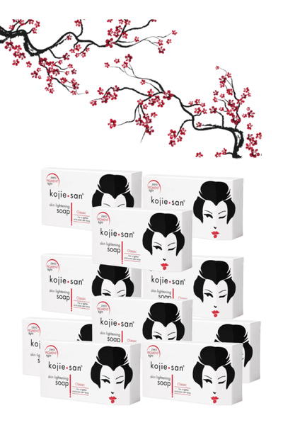 Kojie 10 Pieces San Skin Lightening Soap Classic