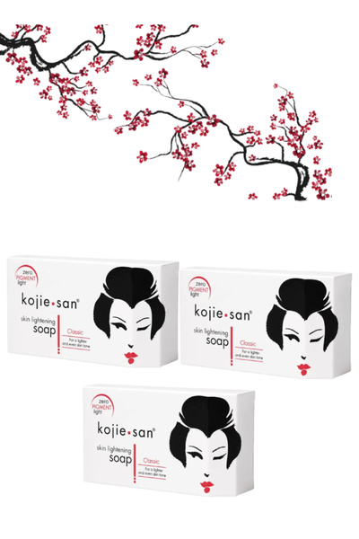 Kojie 3 Pieces San Skin Lightening Soap Classic