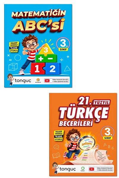 Tonguç Yayınları 3. Sınıf 21. Yüzyıl Türkçe Becerileri ve Matematiğin ABC'si