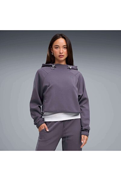 Puma PUMATECH SENSE Hoodie Mor Kadın Sweatshirt