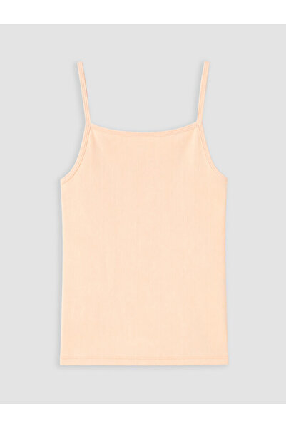 LC Waikiki Square Neck Strap Top for Girls