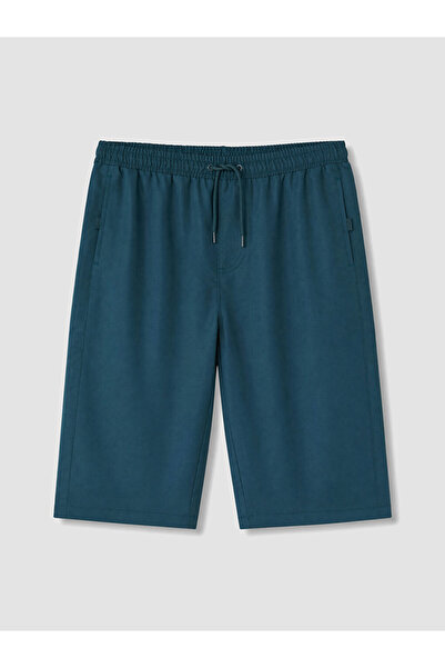 LC Waikiki Özmarka New Season Petrol Roller Size Men's Swim Shorts