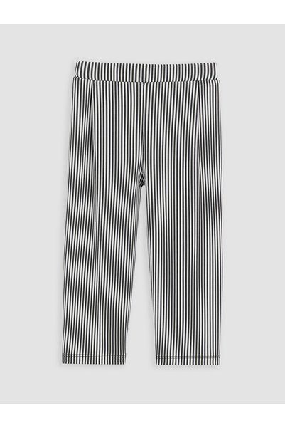 LC Waikiki Anthracite Baby Boy Striped Sweatpants