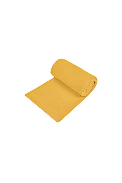ELITECOMMERCEMARKET Patura Fleece Dubla Galben Mustar 240x220cm