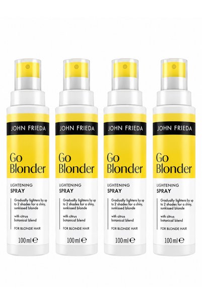 John Frieda Sheer Blonde Go Blonder Sarı Saçlara Özel Renk Açıcı Sprey 4 Adet