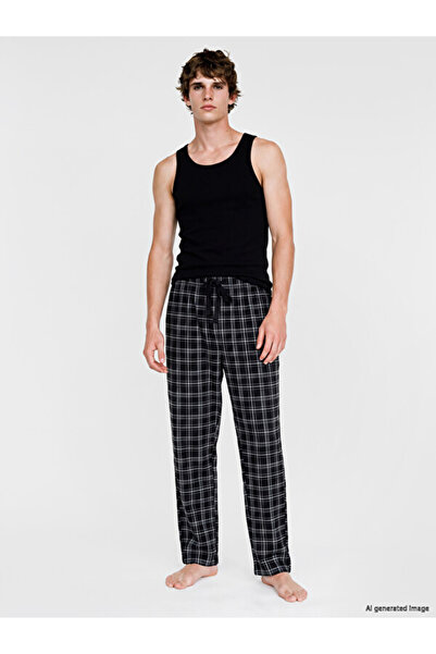 LC Waikiki Esvab • Modern & Distinctive Standard Fit Checkered Embroidered Me...