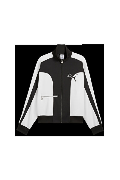 Puma T7 Track Jacket Beyaz Erkek Ceket