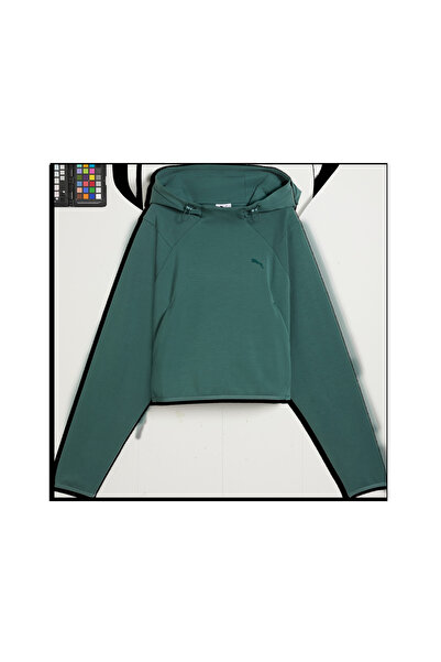 Puma Pumatech Sense Hoodie Green Women's Sweatshirt