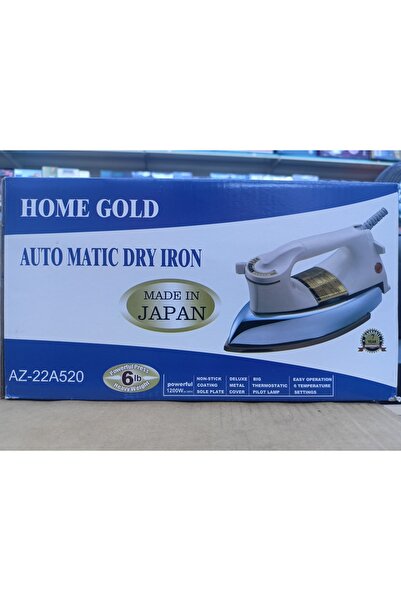 No branded AZ-22A520 Automatic Heavy Dry Iron home gold
