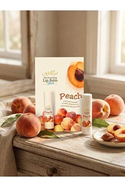 Gargi Peach Extract Lip Balm Transparent