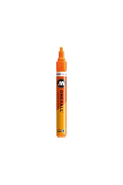Molotow One4All ™   227HS 4 χιλιοστά πορτοκαλί νέον φωσφορίζον 218