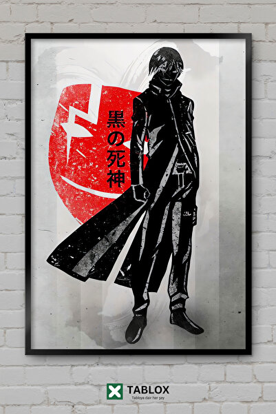 tablomaxtbx Αφίσα Άνιμε Crimson Bk201 Hei Darker Than Black, Διακοσμητικός Πί...