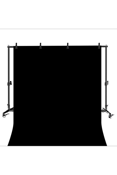 SH 2x3M Photography Backdrop Stand with Wheels, Heavy Duty Photo Background S...