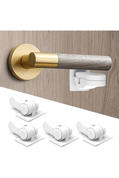 Arabest Child Safety Door Handle Lock,4-Piece Baby Proofing Set,Adhesive Back...