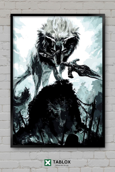 tablomaxtbx Παιχνίδι βιντεοπαιχνιδιών Dark Souls Φανταστική, προκλητική αφίσα...