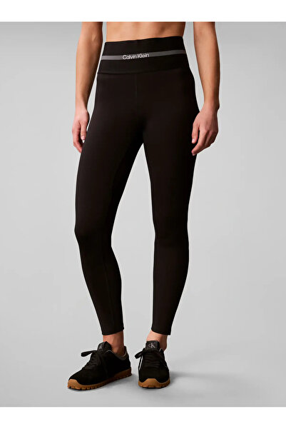 Calvin Klein ICON SPORT WIDE WB 7, UB1 Siyah Kadın Tayt