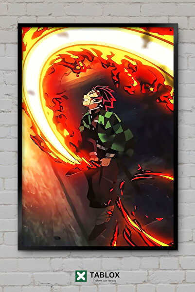 tablomaxtbx Demon Slayer Kimetsu No Yaiba Anime Manga Likovi Okvir Izgled Dek...