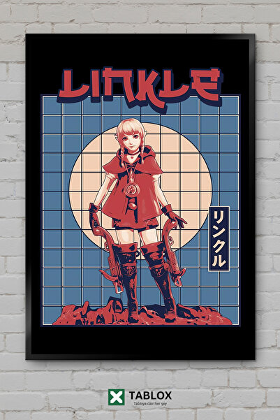 tablomaxtbx Crossbows Linkle Zelda Hyrule Warriors Poster cu personaje din jo...