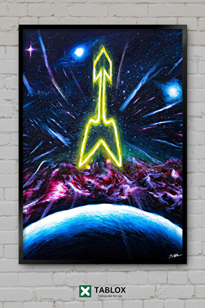 tablomaxtbx Daft Punk Interstella 5555 Muzika Elektronski Filmski Plakat Uram...