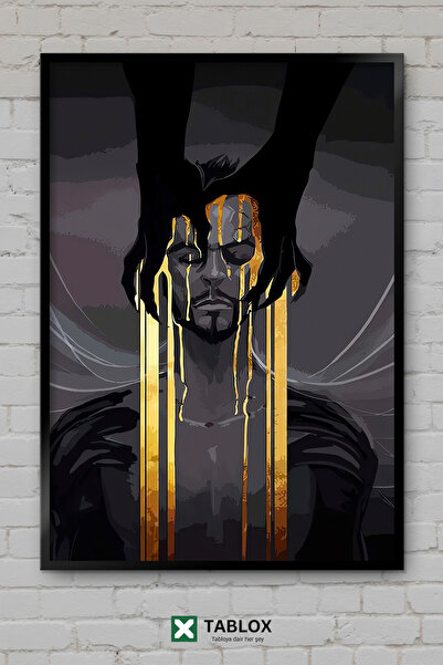 tablomaxtbx Διακοσμητικός πίνακας MDF Deus Ex Game Science Fiction Cyberpunk ...