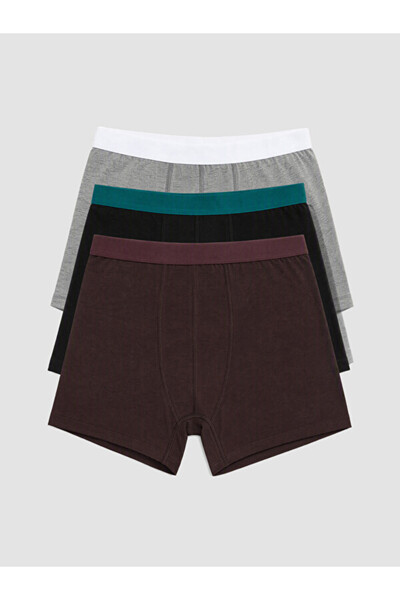 LC Waikiki Quality Parts from Çelebi Store Cotton Flexible Men's Boxer 3-Pack
