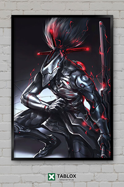 tablomaxtbx Αφίσα επιστημονικής φαντασίας Cyborg Siborg Ninja Robot Warrior, ...
