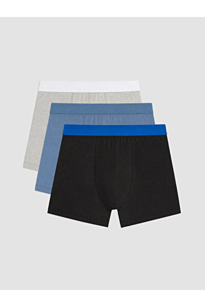 LC Waikiki Quality Parts from Çelebi Store Cotton Flexible Men's Boxer 3-Pack