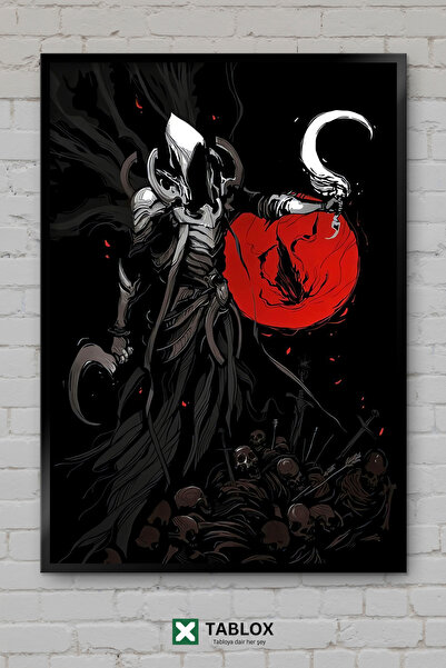 tablomaxtbx Death Death Dark Art Fantastic Εικονογράφηση Αφίσας Διακοσμητικός...