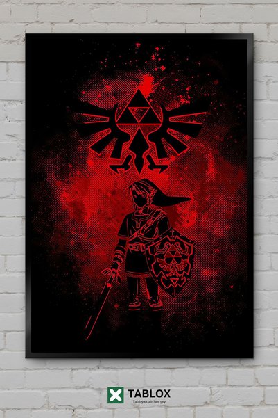 tablomaxtbx DL Art Art Ilustracija Digitalni Poster Moderni Okvir Izgled Deko...