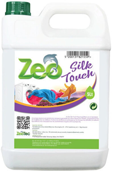Zeotec Zeo Silk Touch Συμπυκνωμένο Μαλακτικό Ρούχων 5 lt